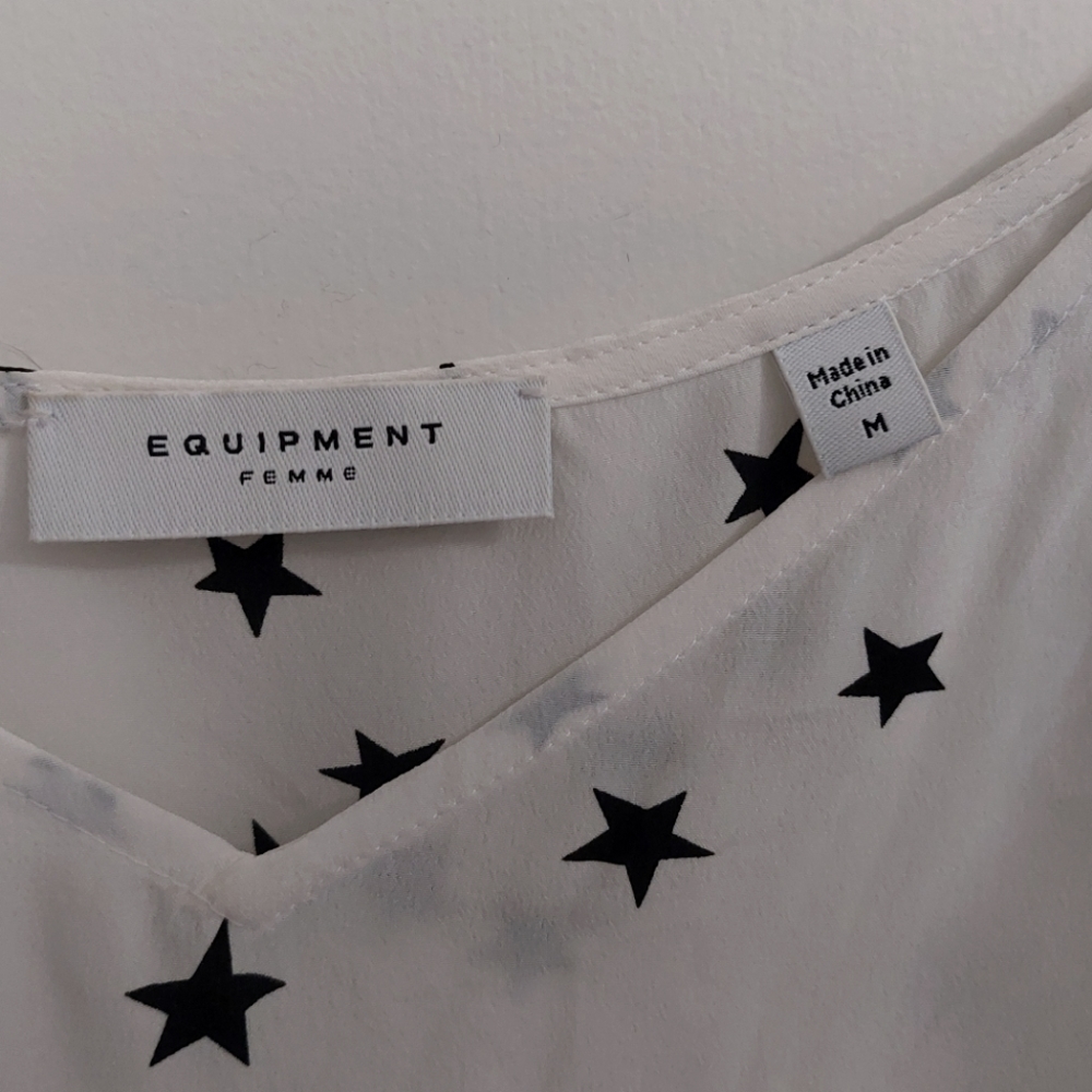 Equipment silk camisole